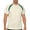 Green, variant on Mens Lightweight Raglan Sleeve Baseball T-Shirt Drop Shoulder Short Sleeve Tshirts Beige XL(XL)