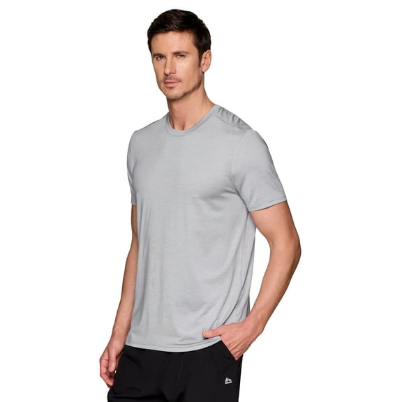 RBX Active Men's Space Dye Quick Dry Stretch Jersey T-Shirt