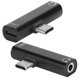 thumbnail image 3 of Adaptador de audio tipo, 2 piezas Adaptador de audio tipo 2 en 1 Adaptador de cable de audio tipo Funcionalidad versátil, 3 of 8
