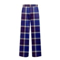 thumbnail image 3 of Mens Pajama Pants Men's Pajama Bottoms Soft Sleep Lounge Pj Pants Royal Blue 3XL, 3 of 4