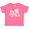 thumbnail image 3 of Inktastic New to the Flock Cute Baby Flamingo Boys or Girls Baby T-Shirt, 3 of 5