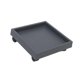 thumbnail image 1 of Maceta con ruedas, soporte rodante para plantas, carrito para macetas para el hogar, para árboles en macetas, sala de estar Gris, 1 of 9