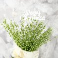 thumbnail image 6 of 10Pcs Artificial Glitter Berry Stem Decorations Bead Sticks Pick Halloween Christmas Ornaments Glittery Twigs for Christmas Tree Xmas Wreath Vase Filler Home Decor (Green), 6 of 7
