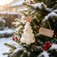 thumbnail image 4 of WWG Christmas Tree Ornaments, Plastic Christmas Balls Hanging Decorations, Waterproof Xmas Pendant for Tree, Holiday Party Supplies, Indoor Christmas Decor, Includes 1 Ornament, 4 of 7