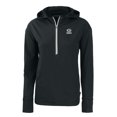 thumbnail image 2 of Women's Cutter & Buck  Black Green Bay Packers Daybreak Eco Recycled Half-Zip Hoodie, 2 of 3