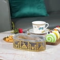 thumbnail image 5 of Ramadan Serving Tray for Middle East Snack and Dry Fruit with PP and Wrought Iron Material, Ideal for Holiday Decor, 5 of 9