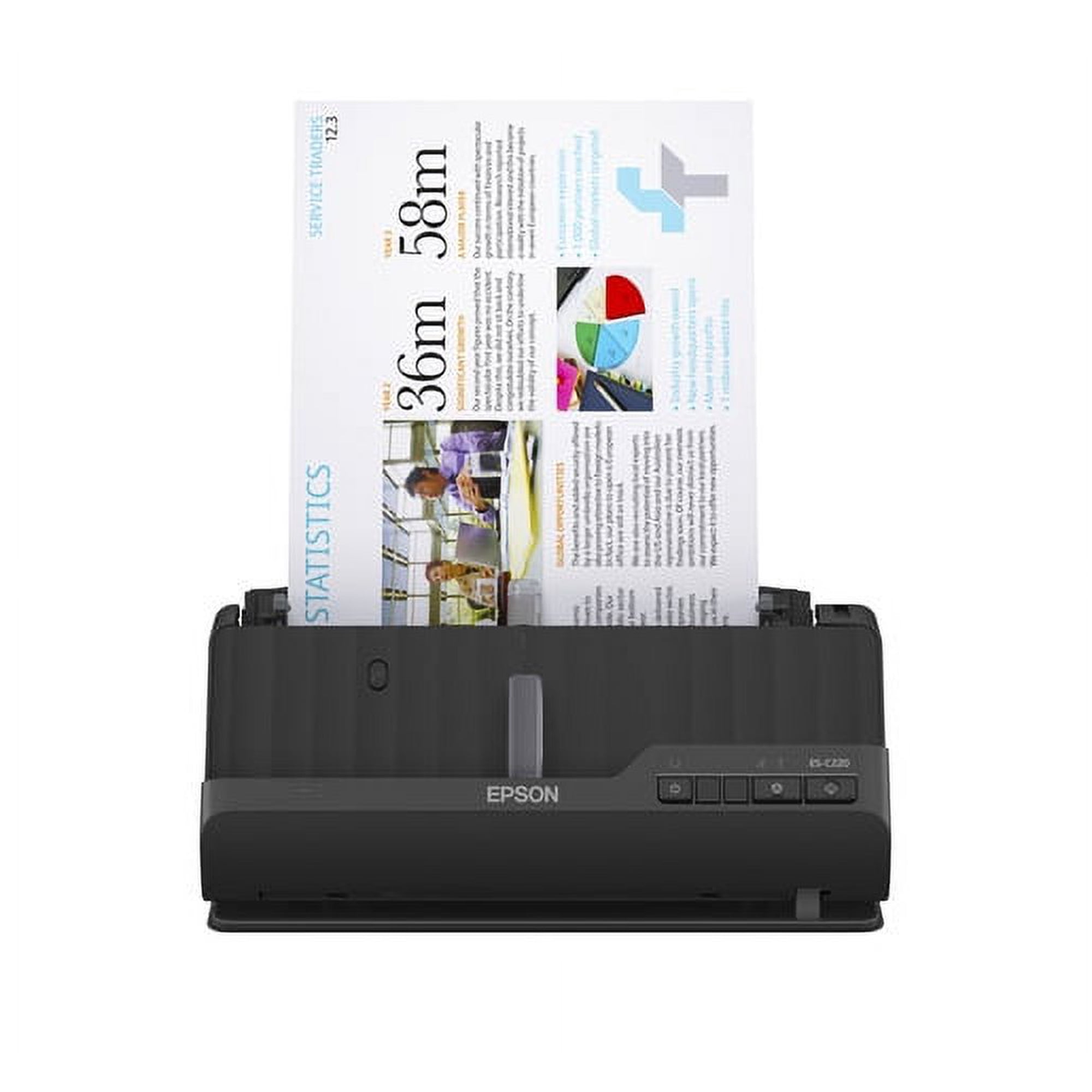 Epson WorkForce ES-C220 Compact Document Scanner Duplex ADF