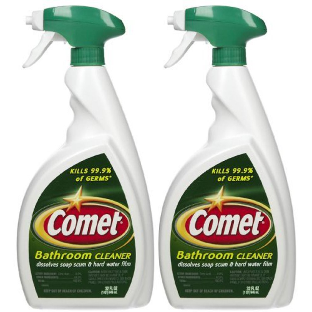 Comet Bathroom Cleaner Spray 32 oz 2 pk