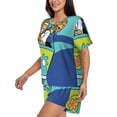 thumbnail image 2 of Lsque Scooby-Doo Women's Short-Sleeved Pajama Set - 2 Piece Soft and Lightweight Sleepwear Set-X-Large, 2 of 9