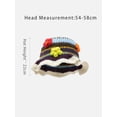 thumbnail image 4 of YooGuoGuo Women's Floral Appliques Crochet Bucket Hats Cute Knitted Fishing Hat Outdoor Cap, 4 of 6