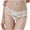 White, variant on Jienlioq Women's Underwear Clearance Women's Fashion Sexy Embroidery Flower Transparent Gauze Low Waist G-String Pants Panties Thong Flash Picks