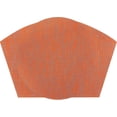 thumbnail image 4 of Juego de manteles individuales LIUXGMXG 7 manteles redondos antideslizantes vinilo tejido naranja, 4 of 5