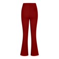 thumbnail image 4 of Women'S High Waisted Stretchy Pants Boot Cut Work Slim Fit Suit Pants Trousers Dressy Casual Business Work Slacks, 4 of 5