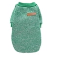 thumbnail image 2 of Yesbay Winter Warm Woolen Yarn Knit Dog Cats Sweater Pullover Jacket Coat Pet Clothes,Green, 2 of 8