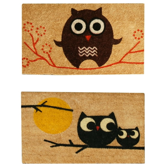 Rubber-Cal Loving "Owl Door Mat" Kit - 18 x 30" - 2 Doormats