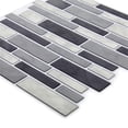 thumbnail image 2 of Truu Design Plastic Peel/Stick Backsplash Wall Tile Set Multi-Color (Set of 6), 2 of 5