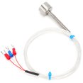 thumbnail image 3 of Thermistor Probe, Stainless Steel Super Suction Temperature Sensor Waterproof  For Boiler For Compression Pump For Storage For Pump Motor  2meters, 3 of 8
