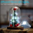 thumbnail image 4 of Guirnalda de luces LED de alambre de cobre, mini guirnalda de 1 m y 2 m con pilas CR2032, para árbol de Navidad, boda, fiesta, regalo, decoración, 4 of 5