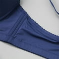 thumbnail image 4 of DondPO Womens Bra and Panty Sets 2 Piece Underwear Set for Women Bras and Regular Padded Bra and Panty Bralette Matching Underwear and Bra Sets Plus Size Bra and Panty Set Blue 85B, 4 of 8