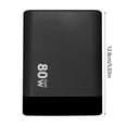 thumbnail image 2 of 80W Max Retractable Foldable Wall Charger Station With PD Fast Charging For Laptop Includes USB C And USB Ports Portable Power Hub, 2 of 3