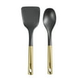 thumbnail image 6 of Oster Davinelle 12 Piece Stainless Steel Cookware Set in Silver with Gold Handle, 6 of 7