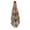 K, variant on Augper 22 inch Chocolate Brown with Highlights Long Drawstring Wavy Clip in Ponytail Hair Extensions Layered Synthetic Hairpiece for Women