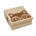 thumbnail image 1 of Peeking Raccoon Square Rubber Stamp Stamping Scrapbooking Crafting - Medium 1.75in, 1 of 1
