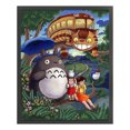 thumbnail image 2 of Bordado completo Hilo de algodón ecológico (11CT) (Impreso) Obra de arte de punto de cruz de Totoro FLhrweasw Nuevo, 2 of 9