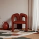 thumbnail image 4 of Ilios Innova | Sillón Minimalista Terracota Arcus 1 Plaza, Diseño Ergonómico, Tapizado Suave al Tacto, Bastidor Metálico Reforzado, Estilo Moderno para Sala o Recámara, 4 of 9