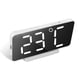 thumbnail image 2 of LED Digital Alarm Home Electronic de pantalla grande Snotop Mapas de inserción Modo Dimulación Dimición Pantalla ajustable Relojes Dispositivos blancos Inevent HA039000-01B, 2 of 7
