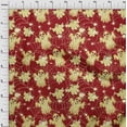 thumbnail image 4 of oneOone Cotton Poplin Red Fabric Halloween Dress Material Fabric Print Fabric By The Yard 42 Inch Wide, 4 of 4