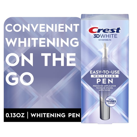 Crest Whitening Gel Pen, 3DWhite Easy-to-Use Whitening Gel Pen, 1 Count