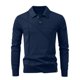 thumbnail image 1 of Ceisia Men's Winter Casual Solid Color Button-Up Turndown Collar/Lapel Long Sleeve Shirt - Comfortable Daily Outdoor Gift Wear, 1 of 9