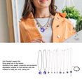 thumbnail image 1 of Abastado Juego de 11 joyas para ojos, exquisito y ajustable, colgante de ojo, collar, pulsera para hombres y mujeres, 1 of 8