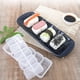thumbnail image 5 of Herramienta para hacer sushi | Molde de mano Nigiri Onigiri transparente | Moldeador de arroz antiadherente estampado de 5 rollos | Cocina en casa Uso en restaurantes | Liberación fácil | Máquina de, 5 of 6