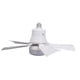 thumbnail image 5 of 4333RF Luz De Ventilador De Techo De Control Remoto, Tornillo E26 En Ventilador De Techo Con 3 Temperaturas De Color, 3 Velocidades Bulbo LED Motor Reversible Integrado Para, 5 of 7