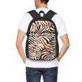 thumbnail image 6 of Daiia Watercolor Zebra Backpack for Men and Women -Durable Backpack Large Capacity, Water-Resistant Bag with Adjustable Straps and Laptop Compartment, 6 of 9