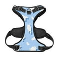 thumbnail image 5 of XMXY No Pull Dog Harness, Sheep Clouds Background Adjustable Reflective Pet Harness with Oxford Vest, Small Size, 5 of 9