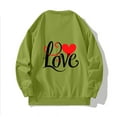 thumbnail image 3 of Tauxra Mens Printed Long Sleeve Sweatshirt, Casual Round Neck Top for Outdoor and Everyday Wear, Polyester Blouse, 3 of 5