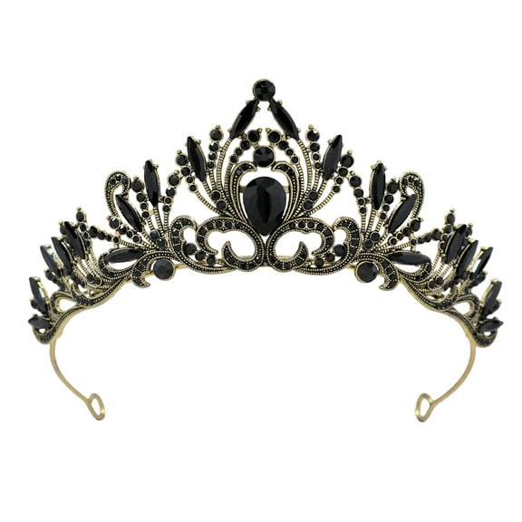 XEGLSBU Hair Bows for Girls 4-6 with Band Girls Hair Accessories for Kids Birthday Party Wedding Dress up Jewelry Headband for Teens Baby Girl Bows Clips Large Black Size 8years