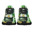 thumbnail image 5 of Lucky Cat StPatrick's Day Irish Shoes Sneakers Black Size 10, 5 of 7