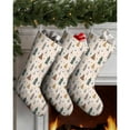 thumbnail image 3 of 3 Pcs Christmas Stockings,Multicolor Christmas Tree Pattern Stockings Christmas,14.8'' Xmas Stockings,Christmas Party Favors,Christmas Party Decorations,Christmas Stockings Personalized, 3 of 5
