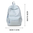 thumbnail image 3 of Decoración del hogar, decoración de habitaciones, decoración de paredes. Mochila moderna para estudiantes de primaria y secundaria, de gran capacidad, con bordado y doble hombro., 3 of 9