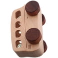 thumbnail image 1 of Luxshiny Portable Bus Toy Beech Wood Educational Rattle Toy for Playtime 1Set, 1 of 7