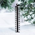 thumbnail image 3 of Vaidha 24 Inch Snow Meter Hand Made Metal Outdoor Garden Snow Meter Garden Decoration, 3 of 6