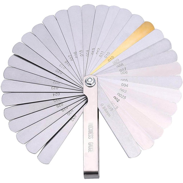 pitrice Guitar Luthier Tool Kit Guitar Accessories String Action Gauge Ruler Radius Gauge Steel Feeler Gauge Luthier Tool
