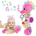 thumbnail image 1 of Juguete sensorial Joosharkidz Pink Seahorse para 0-6 meses o más, 1 of 6