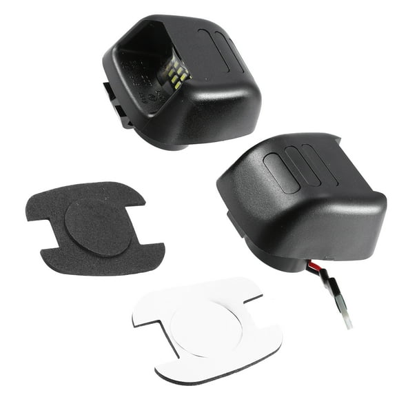 1 Pair White Red LED License Plate Light Assembly 26510-ZP50A 2835SMD 3014SMD for Nissan Frontier