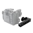 thumbnail image 3 of Niceyrig Empuñadura Superior Para Zapata Caliente Empuñadura Para Cámara Dslr Con Abrazadera De Varilla De 15 Mm Soportes Para Zapata Fría Aplicables Para Panasonic Lumix Gh5/G9/G95/G85 Sony A6600/A61, 3 of 5