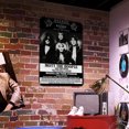 thumbnail image 4 of Plaque métallique en fer Mott The Hoople Band, peinture rectangulaire, Art mural, 20x30cm, 4 of 9